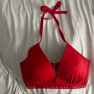 Red Underwire Bikini Top